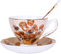 Bone China Cup &Saucer Set, 7oz- Van Gogh's Paintings by Eplze