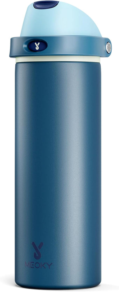 Meoky 24 oz Insulated Water Bottle: Stainless Steel by MEOKY