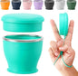 Collapsible Travel Cup, BPA-Free Reusable Water Cup | Lightweight Drinking Cups by SINYON