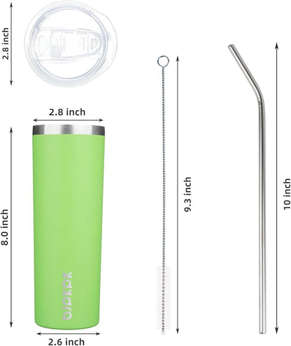 BJPKPK 20 oz 2 Pack Skinny Tumbler - Image 3