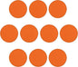 10 Round Foam Bud Coasters Pack, 4 inch - PU Foam, Party Favor - Neon Orange