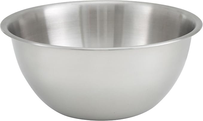 Winco 13 qt Stainless Steel Mixing Bowl | Dishwasher safe, Extra deep, by Fonteme