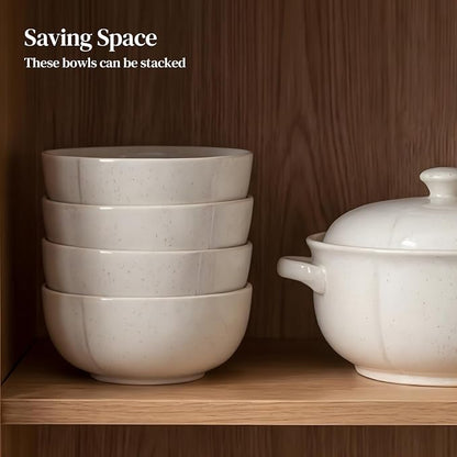 DOWAN 32 OZ Soup Bowls Set of 4, Dishwasher & Microwave Safe - Image 7