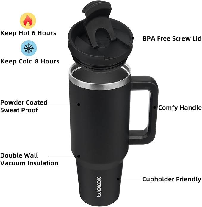 BJPKPK 40 oz Insulated Tumbler - Image 2