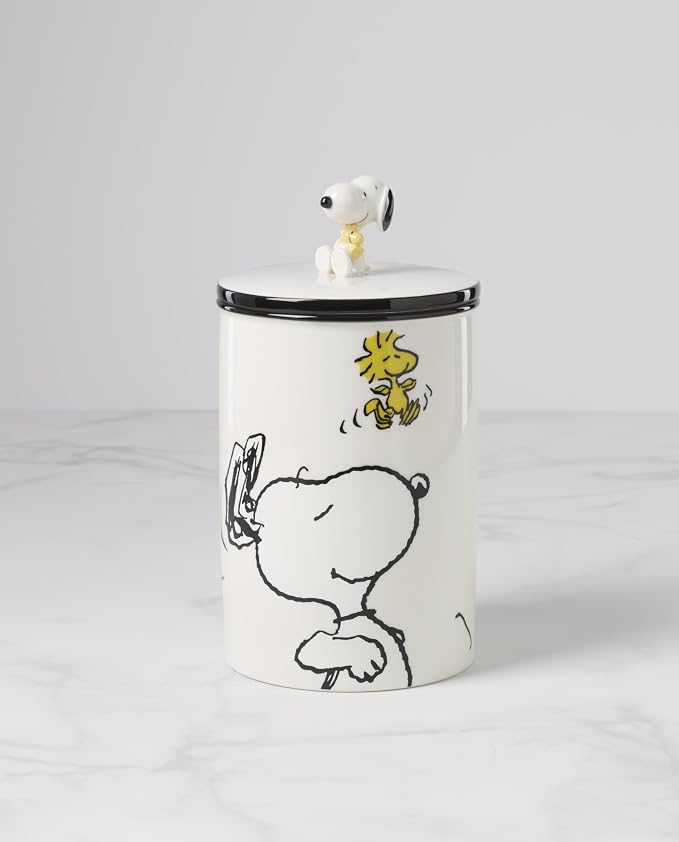 Lenox Chef Snoopy Porcelain Canister, - Image 2
