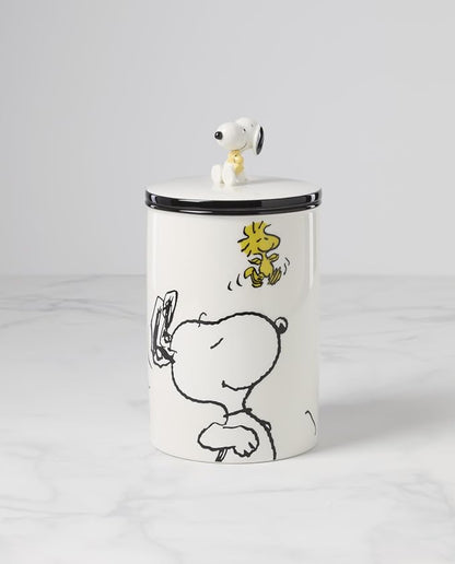 Lenox Chef Snoopy Porcelain Canister, - Image 2