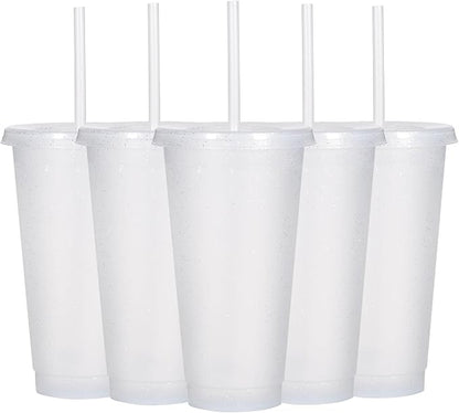 Suertestarry Tumbler with Straw and Lid, Water Bottle Iced Coffee Travel Mug Cup by Suertestarry