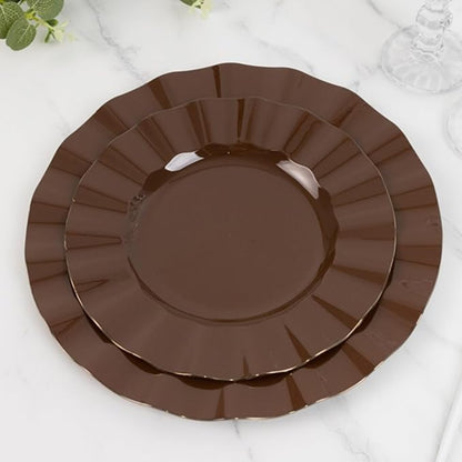 Efavormart 10 Pack Hard Plastic Dinner Plates - Image 6