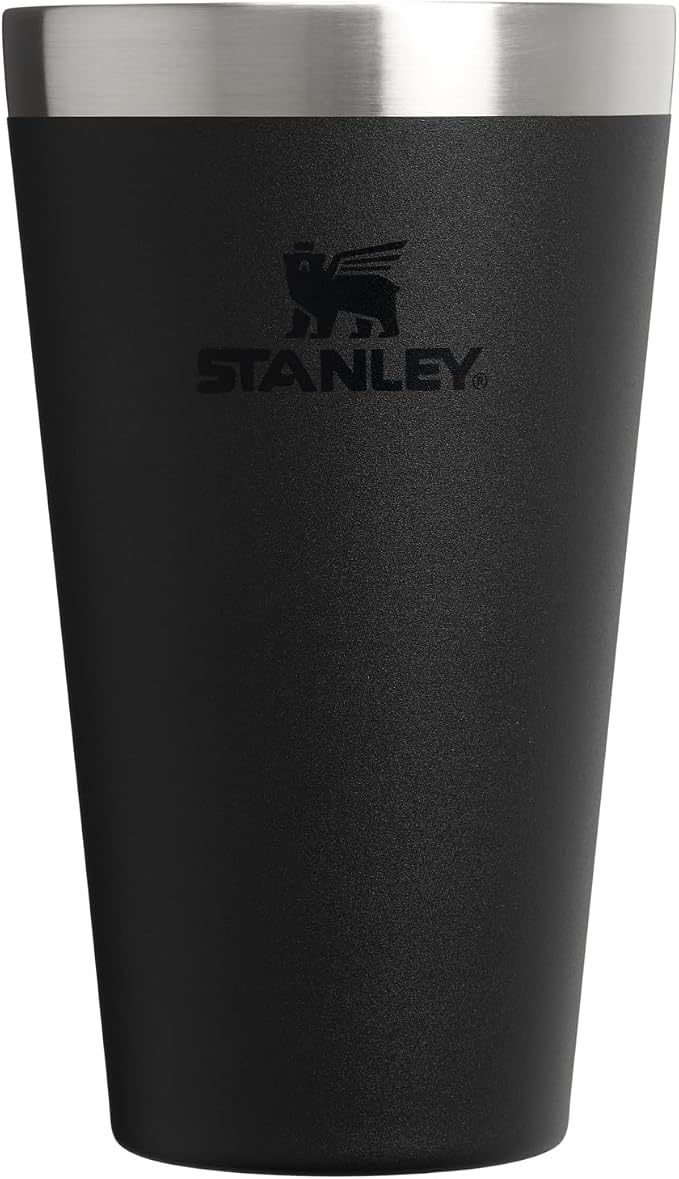 STANLEY Adventure Stacking Beer Pint Glass 16oz | Stackable Drinking Cup by Unknown