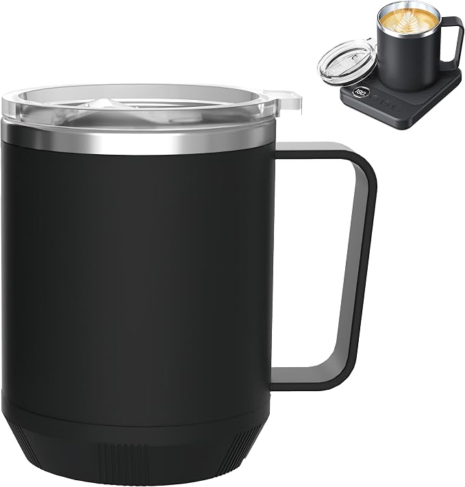 Felibeaco 16oz Heated Coffee Mug by MakeYourLifeEasier