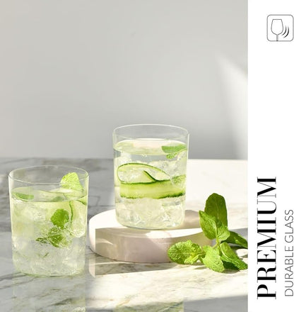 Krosno Mixology Cider Glasses, 16.9 oz Set of 6, Quality Glass, Elegant and Modern Design, Ideal for Cider, Beer, Cocktails, Made in Europe