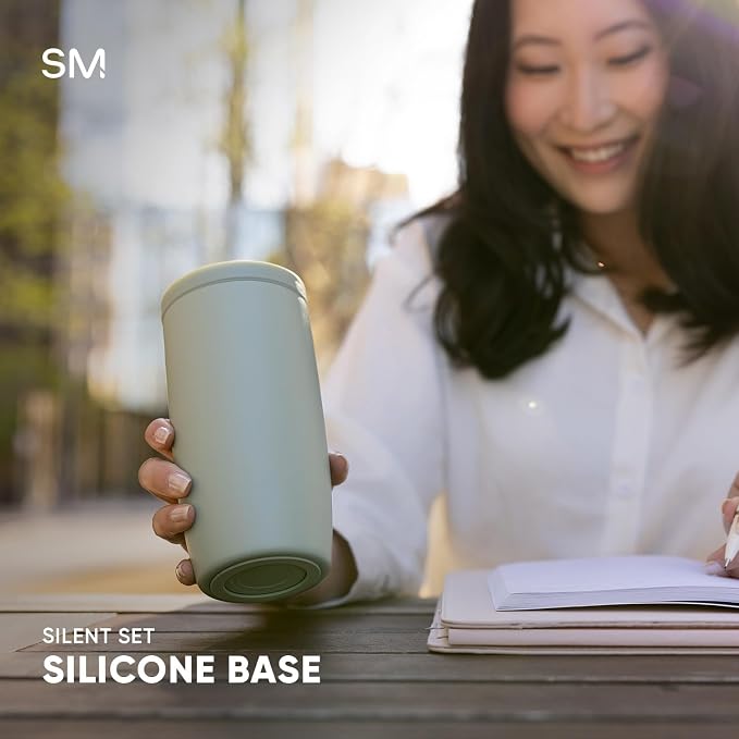 Simple Modern Insulated Travel Coffee Mug 360° Lid | 16oz | Lavender | Voyager - Image 6