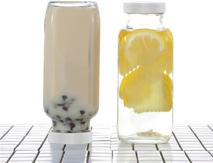 Glass Bottles 12 oz, Airtight Glass Beverage Bottles - Image 4