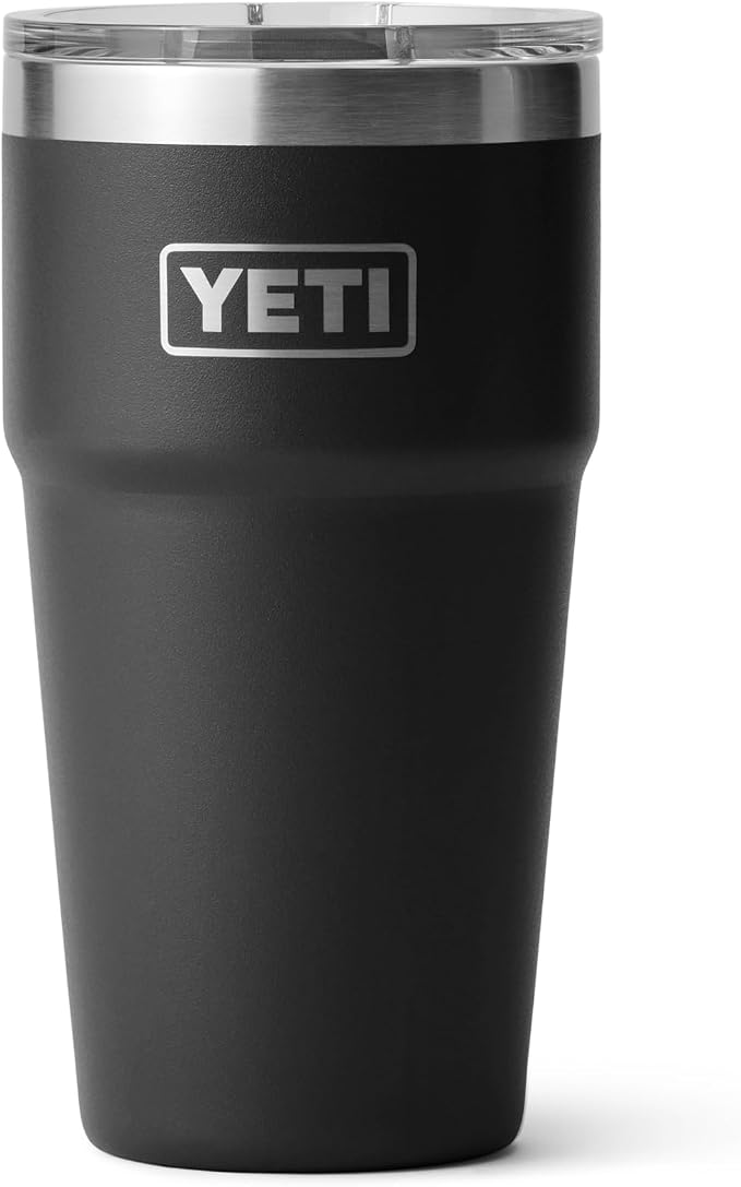 YETI Rambler 20 oz Stackable Tumbler, Stainless Steel, Vacuum Insulated by YETI