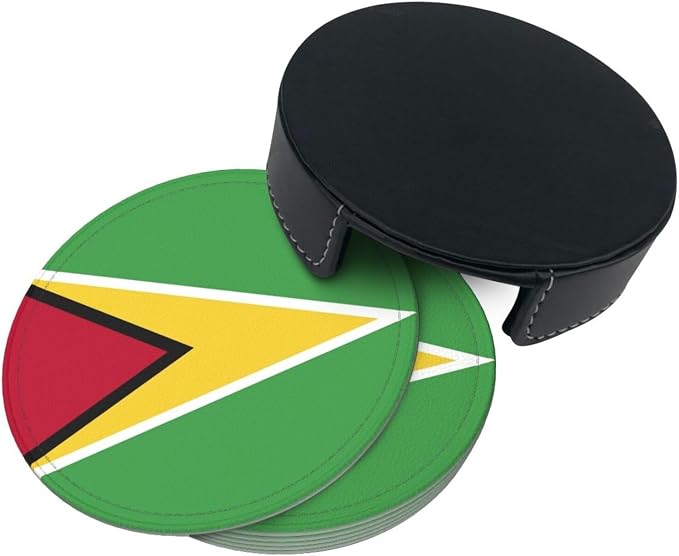 Guyana Flag Coasters for Drinks - Image 9
