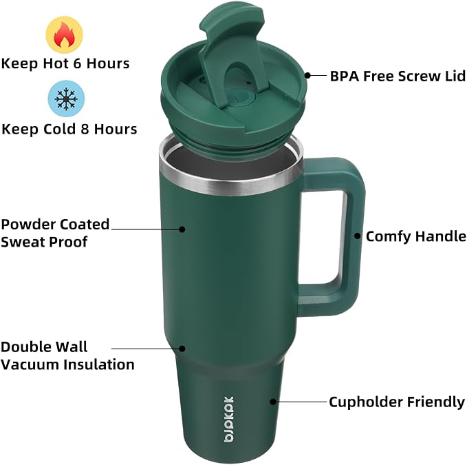 BJPKPK 40 oz Insulated Tumbler - Image 2