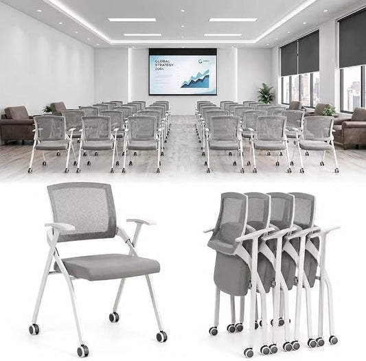 10 Pack Folding Office Chair by Unknown