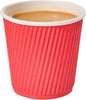 500-CT Disposable Red 4-OZ Hot Beverage Cups by Restaurantware