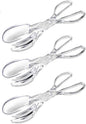 Chef Craft Premium Clear Salad Tongs Heavy Duty Design, 11.25-Inches Long by Chef+Craft
