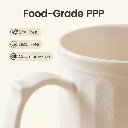 AOYITE 13 oz Plastic Coffee Cups - Image 4