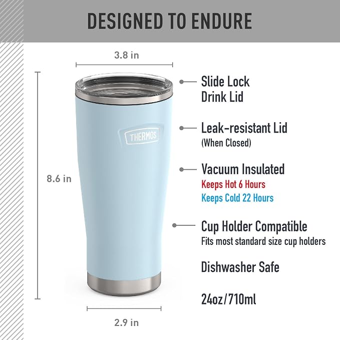 THERMOS Icon Series 24oz Stainless Steel Tumbler - Image 7
