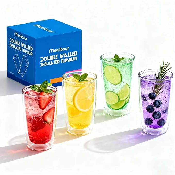Unbreakable 16oz Tumblers Set of 4 - Image 6