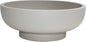 Large Decorative Bowl, Fruit Bowl for Kitchen Counter, Modern Resin Bowl for Home Decor, Key Holder for Entry Table, Grey