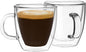 Mindful Design Double Wall Insulated Glasses Espresso Cups by MindfulDesign