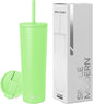 Simple Modern Iced Coffee Tumbler, Insulated | 28oz | Green | Reusable by Unknown