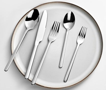 Silverware Set, 5 Piece Flatware Cutlery Set - Image 5