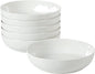 Gibson Home Zen Buffet Pasta Bowls Set of 6, 41oz Porcelain Salad Bowls and by GibsonHomewares