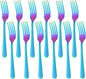 12 Pieces Dinner Fork, Stainless Steel Silverware Forks, 7.1 Inches Metal Fork by KitchenDining