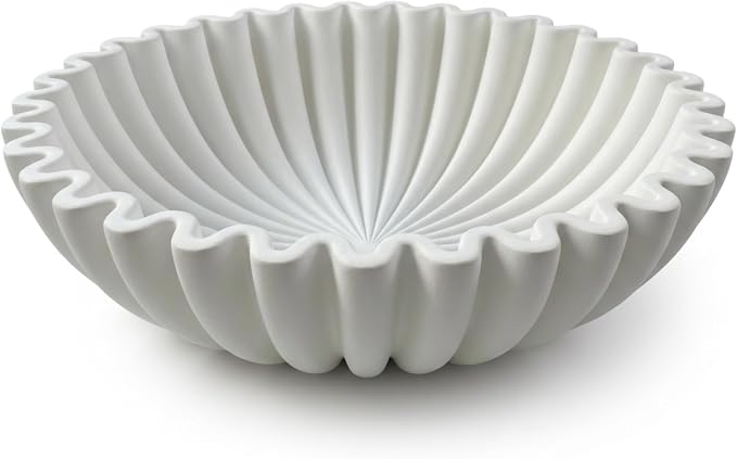 OAKOA White Decorative Bowl by OAKOAHome