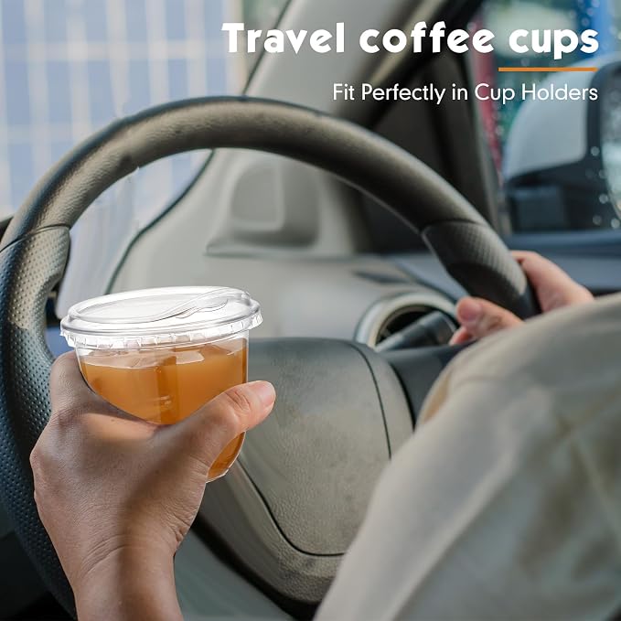 Baderke 50 Pcs Clear Plastic Cups - Image 5