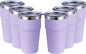 MEWAY 16oz Tumbler Double Wall Vacuum Insulated Travel Mug Bulk, Stainless by MEWAY