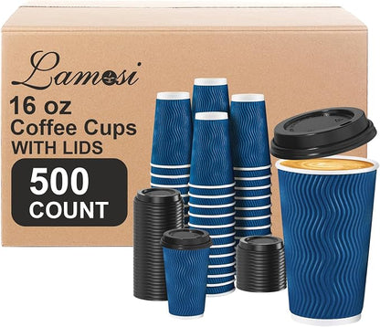 Lamosi 500 Pack Coffee Cups by BuyNow