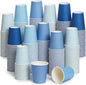 Mimorou 300 Pack 8 oz Disposable Blue Paper Cups, Coffee Cups by Mimorou