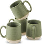 Large Ceramic Coffee Mugs Set - 15 OZ Porcelain Coffee Latte Cups Set of 4 by Hasense