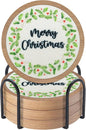 Christmas Coasters Set of 4 by Unknown