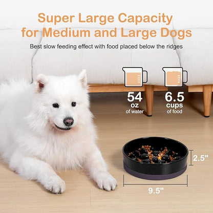 Sted Ceramic Slow Feeder Dog Bowls - Image 5