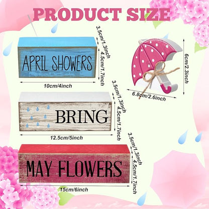 Moucuny 4 Pcs Spring Summer Decorations - Image 3