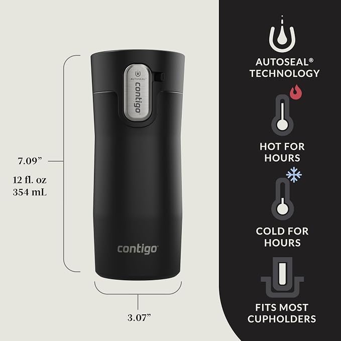 Contigo AUTOSEAL West Loop Vacuum-Insulated Stainless Steel Travel Mug - Image 2