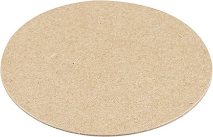 Restaurantware Paper Coasters 100 Pack of 3.5 Inch Disposable Beverage Coasters Absorbent for Hot and Cold Drinks Kraft Coffee Cup Essentials for Table Decor, Kitchen, Home Patio or Living Room