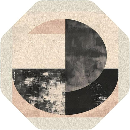 Minimal Abstract Shapes Print Coasters by Unknown