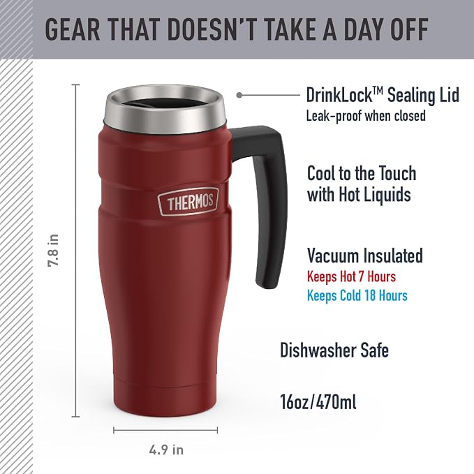 THERMOS Stainless King Travel Mug - Image 2