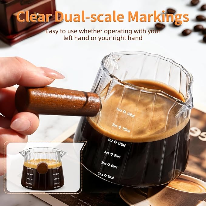 DWTS DANWEITESI Espresso Cups: Coffee Bar Accessories and Espresso Accessories - Image 4