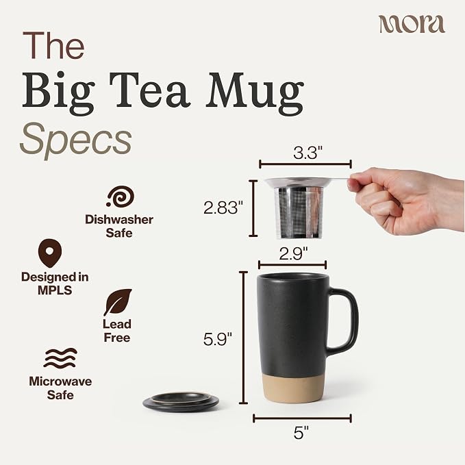 MORA Ceramics Large Tea Mug - Image 2
