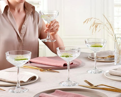 Pasabahce Coupe Cocktail Glasses Set Of 4 - Image 6
