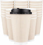 Promora 16 oz Natural Cream Disposable Coffee Cups by Promora