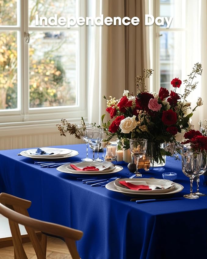 Pureegg Plastic Table Cloth Disposable 12 Pack, 54 x 108 Inch Table Cloths - Image 8